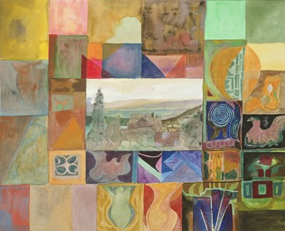 Cevennes Mosaic by Michael Chase